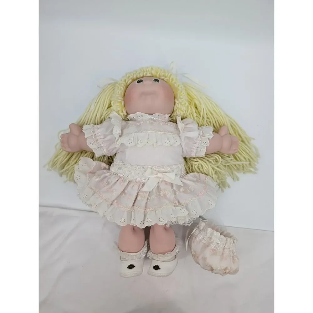 Cabbage Patch Kids 1985 Porcelain Collection Leslie Ellen With Tags/Adoption **
